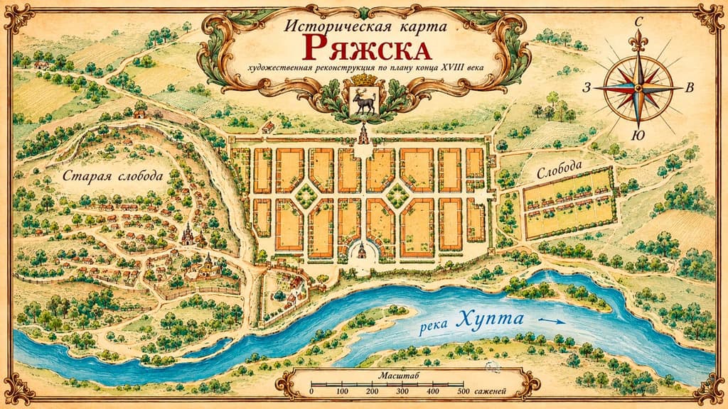 История Ряжска: от крепости до наших дней