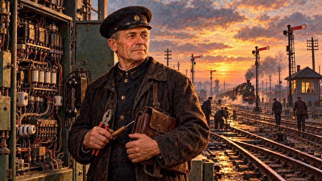 Стальные нити судьбы: путь железнодорожника Владимира Юданова