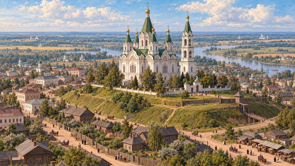 Утраченная корона Ряжска: архитектор и его пятишатровый собор