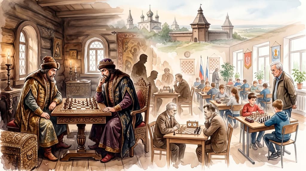 От шахматной доски Ивана Грозного до турниров «Дебют»: Ряжский край играет свою партию