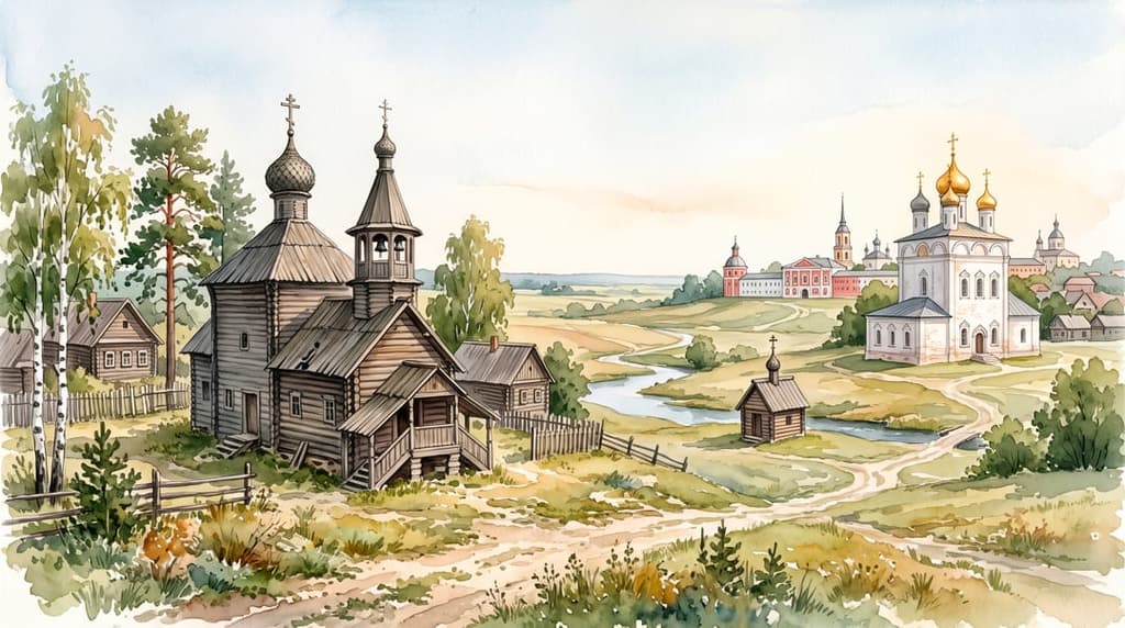 От деревянных храмов до каменных святынь: церковная летопись Ряжского края